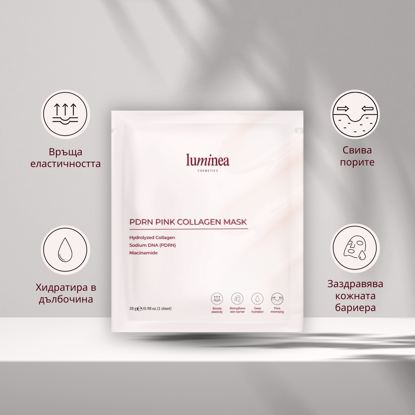 Halloween Box: 1 Серум + 4 Маски Серум c PDRN и пептиди